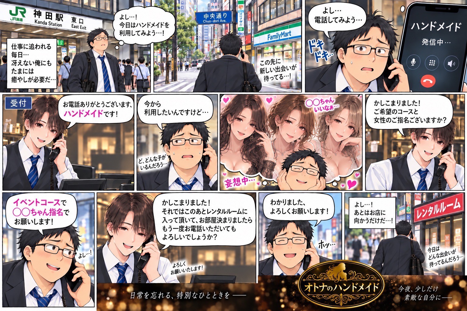 大人ハンドメイド流れ画像